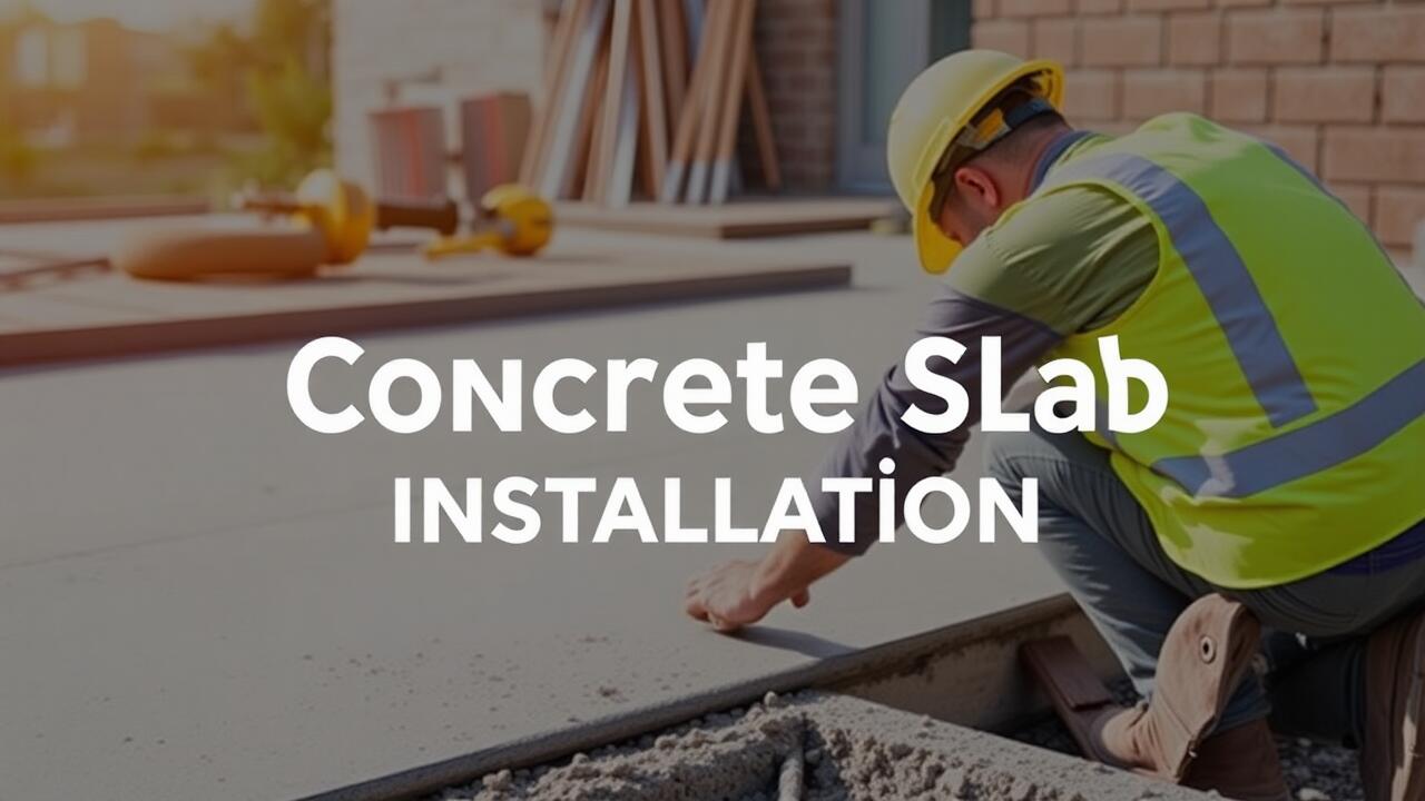 Why Choose Our Concrete Slab Installation