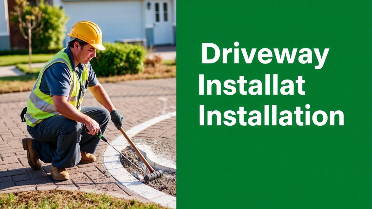 Why Choose Our Driveway Installation