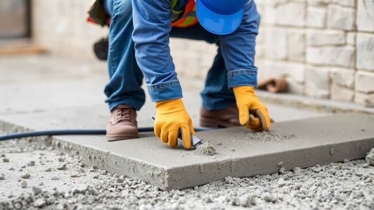 How deep should concrete be for a slab?