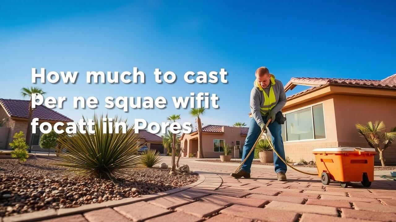 How much do pavers cost per square foot in Phoenix?