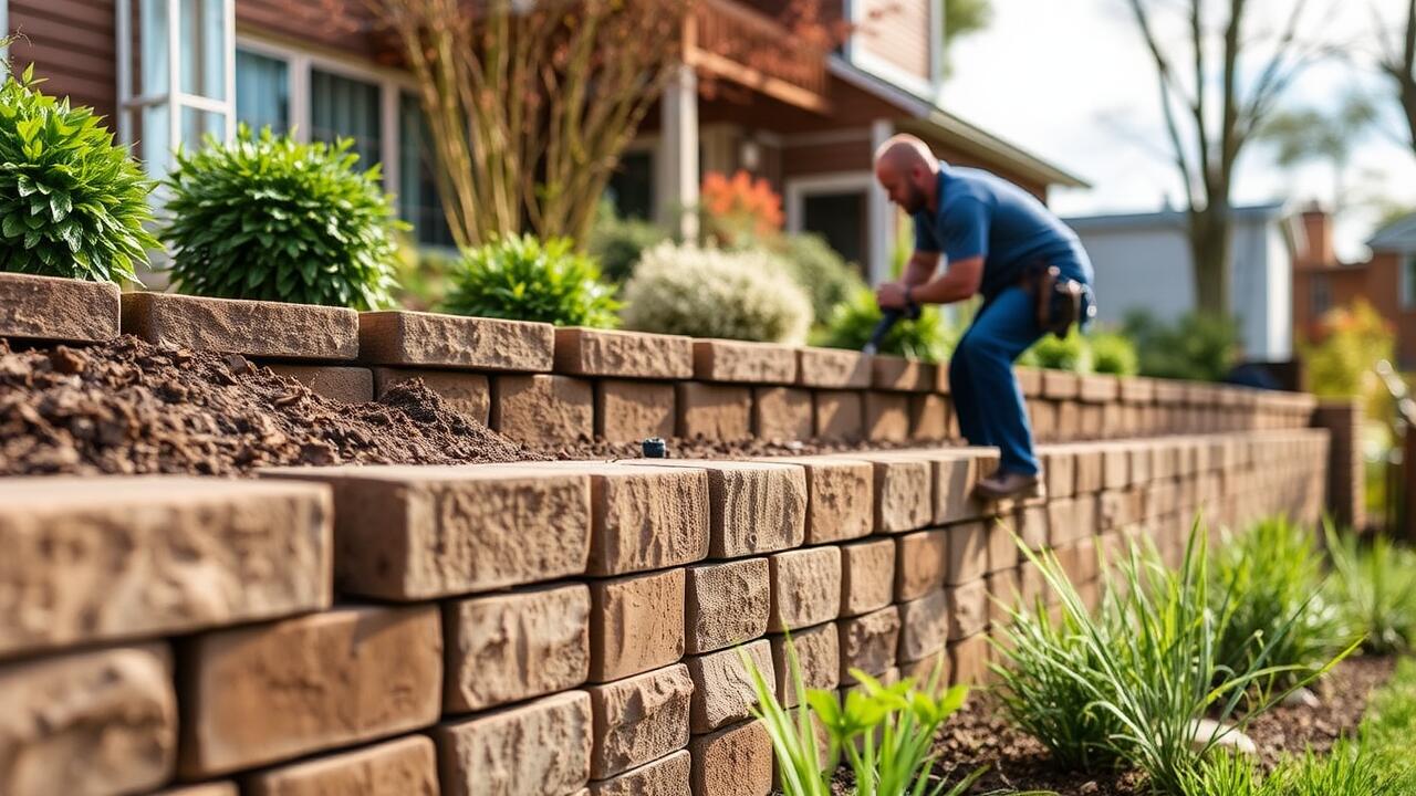 How much does it cost to build a 4 foot retaining wall?