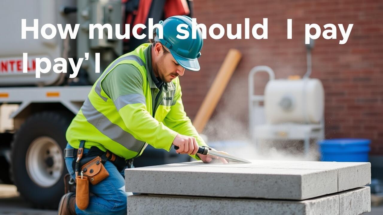 How much should I pay for a yard of concrete?